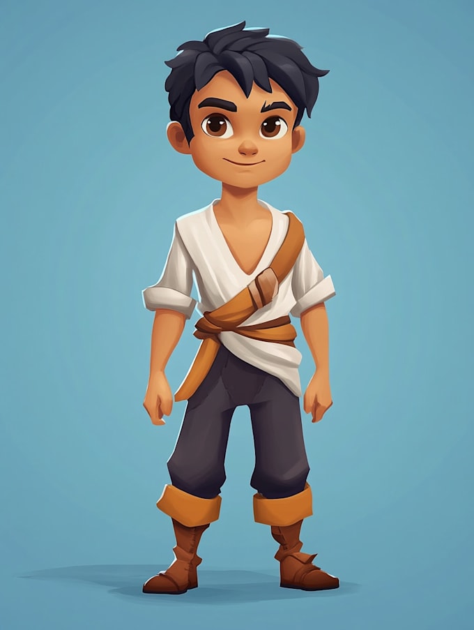 design 2d game character