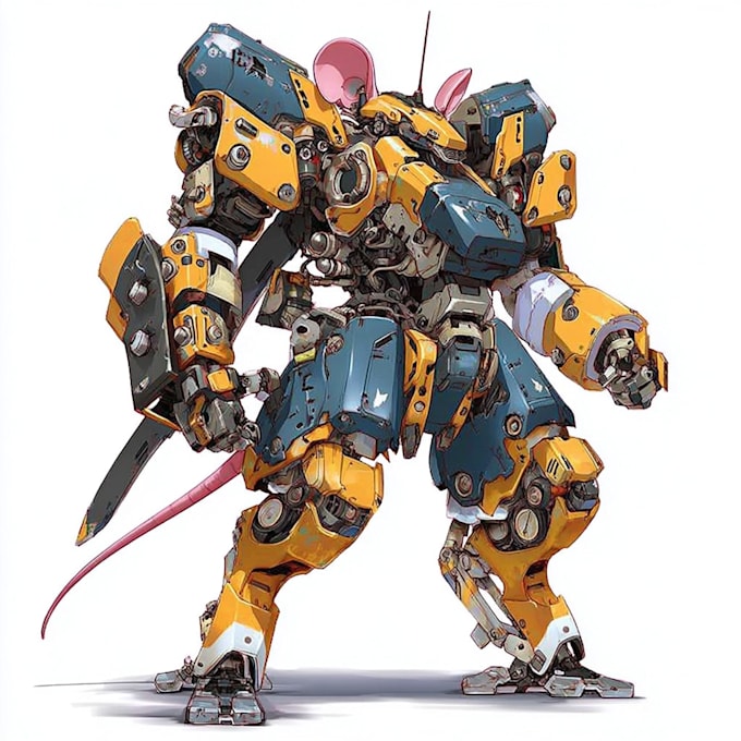 Design sci fi mecha and robot concept art by Inaoliver | Fiverr