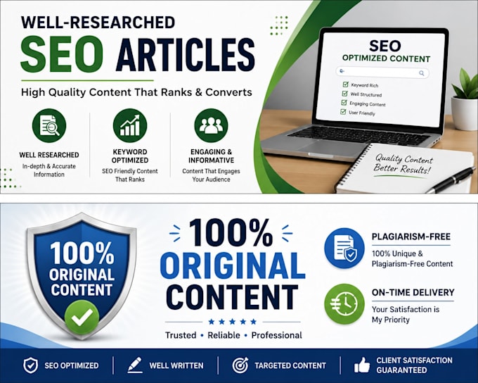 write SEO optimized blog articles