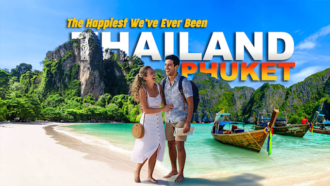 design custom travel youtube thumbnails