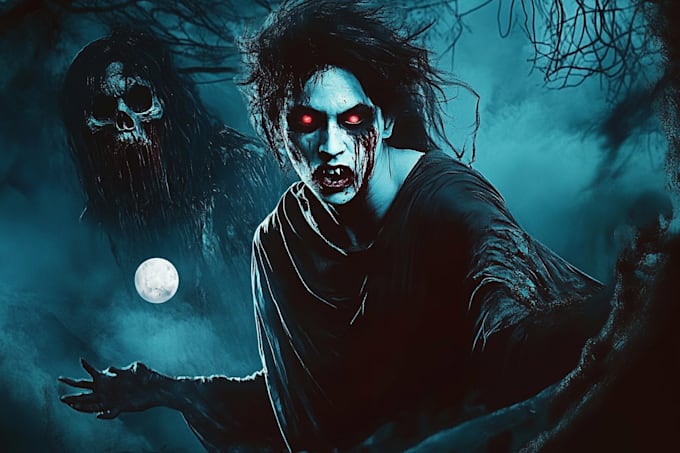 fantasy horror and fantasy horror character