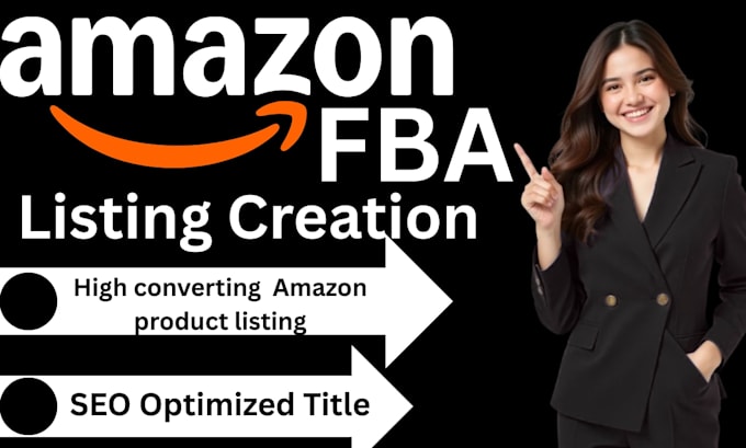 do amazon fba listing creation and optimization