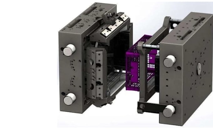 do 3d mold design, injection mold, cavity mold, silicone mold, and slipcasting