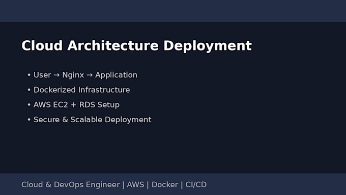 deploy your application on AWS ec2 with nginx SSL and docker