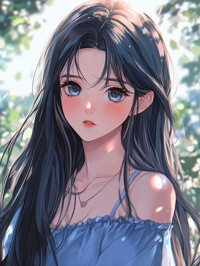 draw custom anime character for you