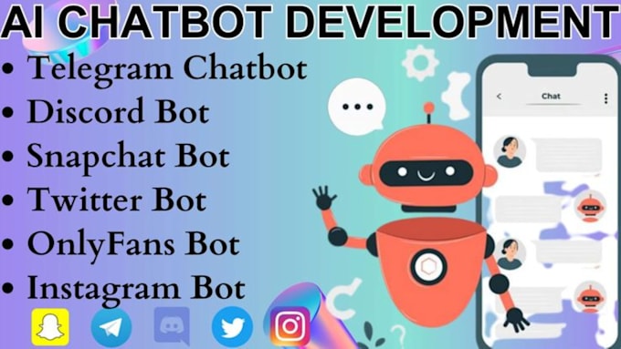 create ai chatbot for social media platforms using manychat, tidio, chatfuel