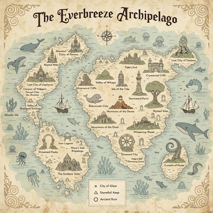 create your fantasy map for dnd