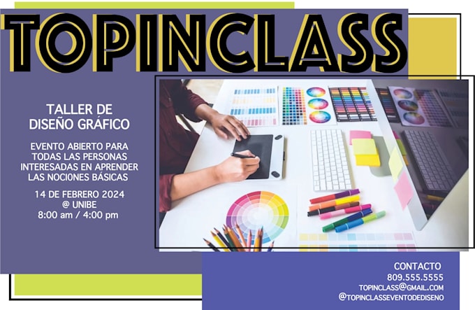 create clean and modern graphics designs