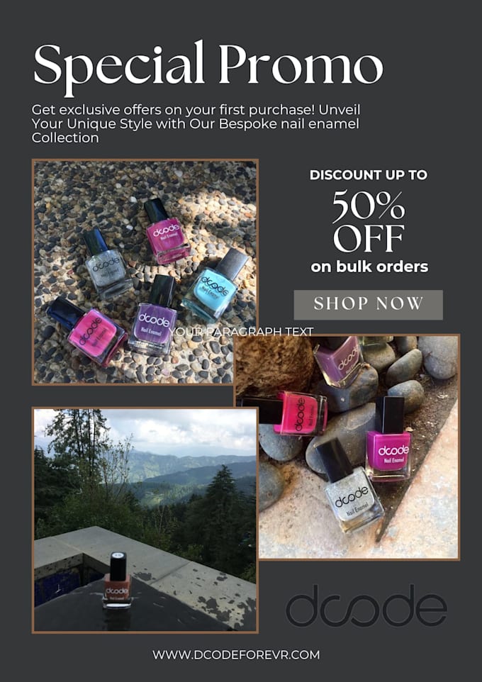 design professional instagram product post