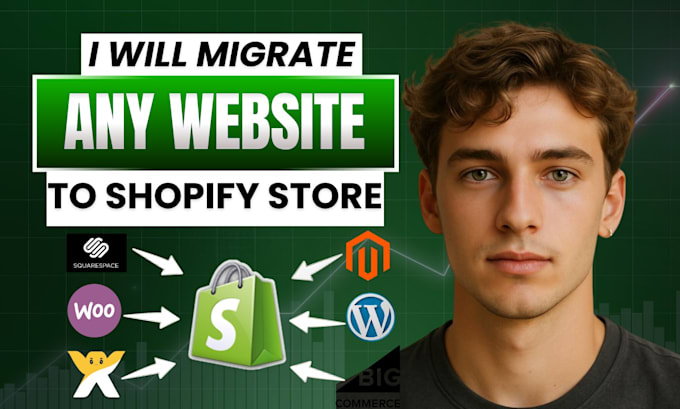 migrate woocommerce to shopify, wix, wordpress, squarespace to shopify migration