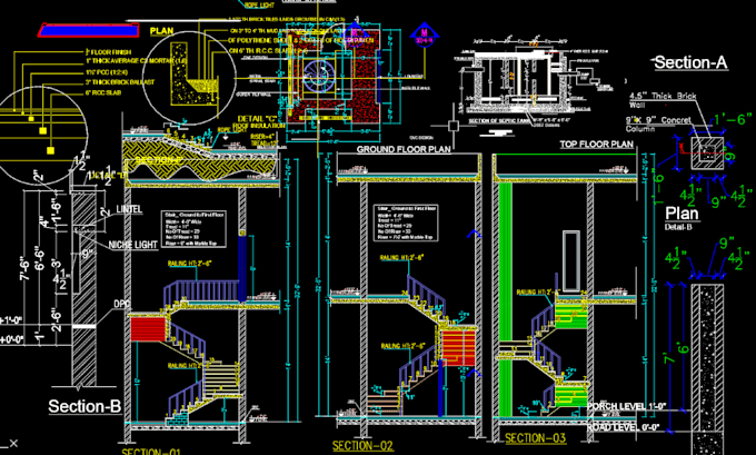 do architecture, house plans, floor plan and construction drawings