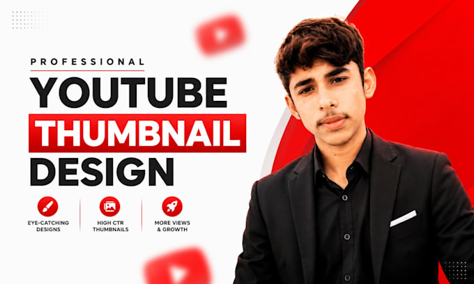 design high quality youtube thumbnails