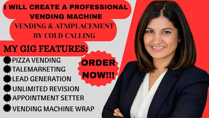 secure profitable vending machine placements with expert cold calling