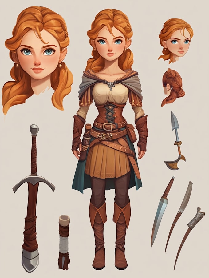 design 2d game character