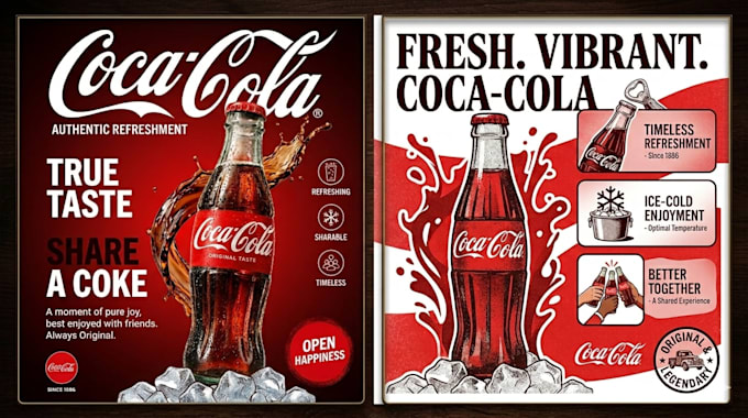create creative product advertising ads