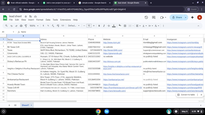 do targeted b2b lead generation and verified email lists
