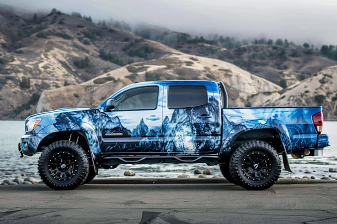 creative van wrap, car wrap