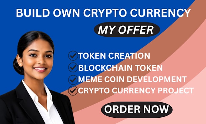 create crypto currency token erc20 bep20 coin smart contract