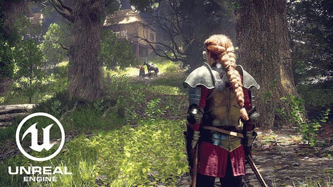 do unreal engine game development, unreal engine game, blueprint or prototype
