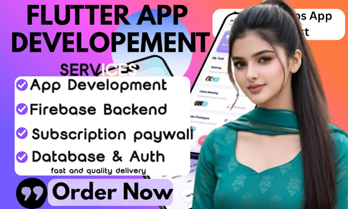 build a flutter app with ai chat, firebase backend and subscription paywall