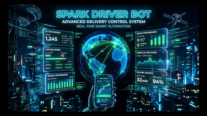 develop spark driver automation bot spark order grabber walmart delivery bot API