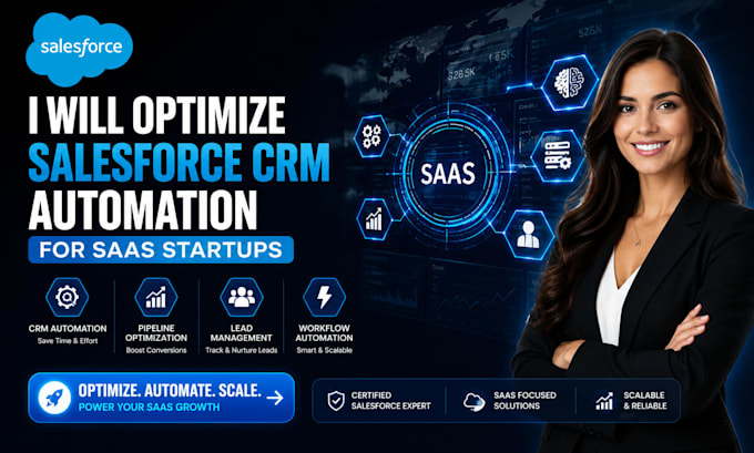 optimize salesforce crm automation for saas startups