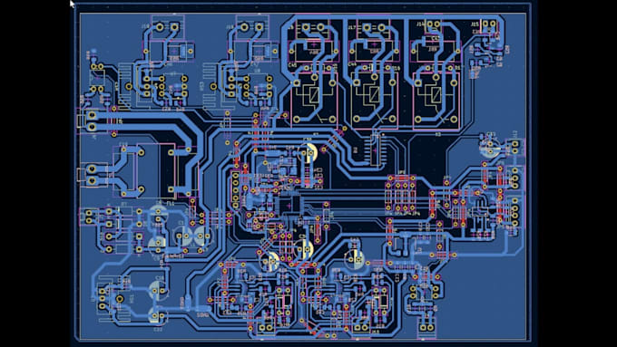 design pcb and circuit schematic