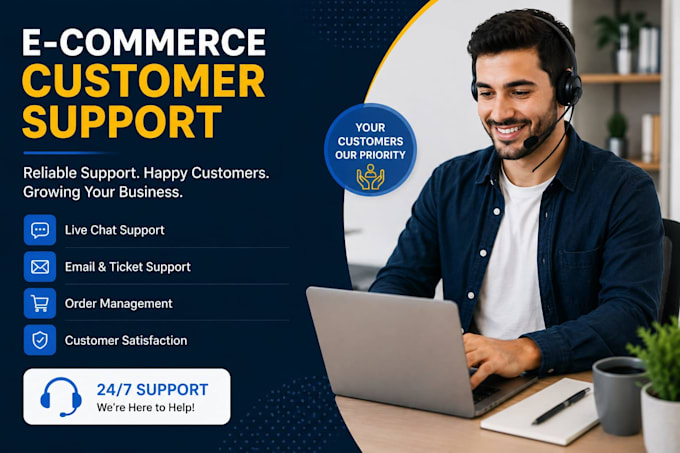 manage ecommerce orders, customer support and whatsapp chats
