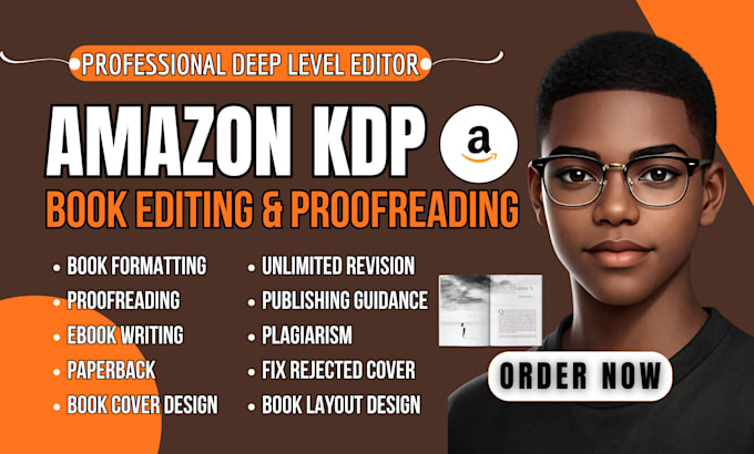 professionally proofread and edit your ebook or paperback