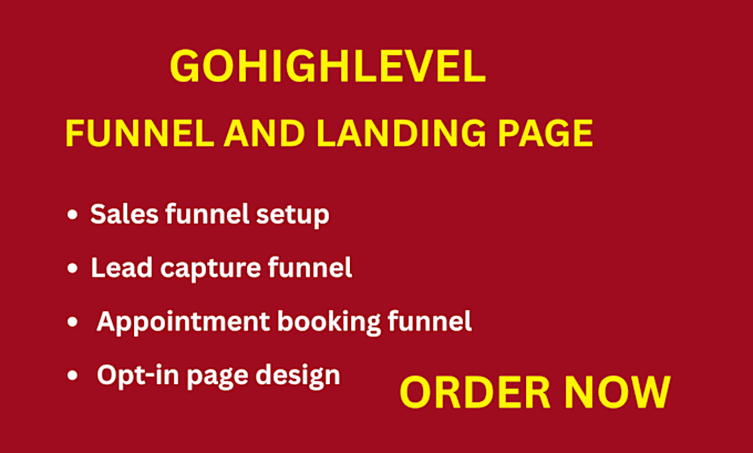 setup ghl funnels and landing page