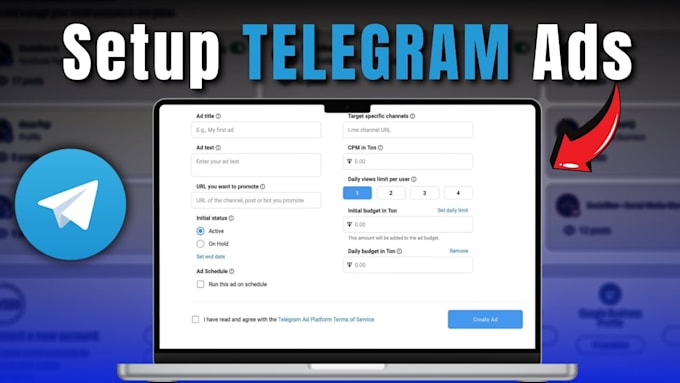 fix telegram ads issues, bot telegram ads, crypto telegram promotion