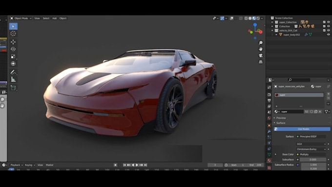 Create 3d sport car for beamng drive, mods file conversion,ac 3d car ...