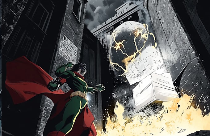 do comic book illustration comic art graphic novel artist