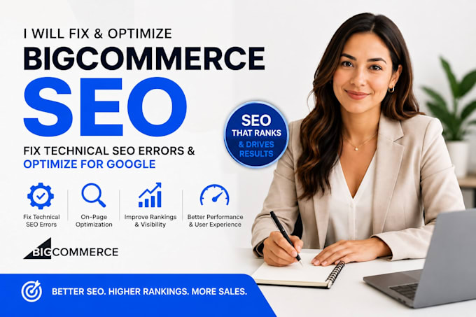 fix bigcommerce technical SEO errors and optimize for google