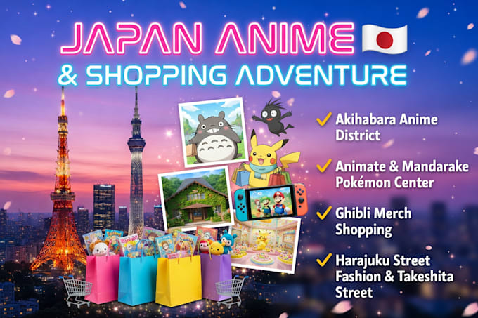 Be your japan personal shopper for anime merch pokemon and exclusive ...