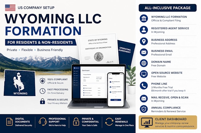 form your wyoming llc in the USA