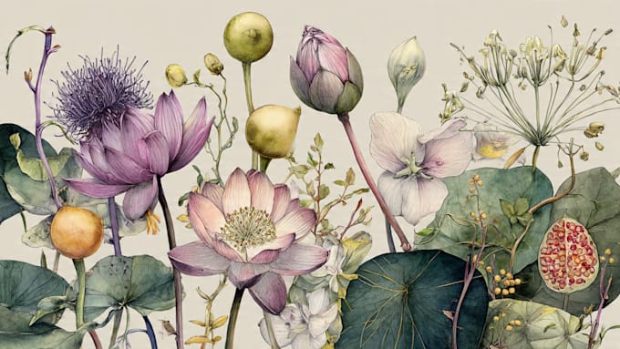 design best botanical illustration