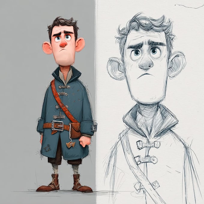 design unique concept art for your worldbuilding