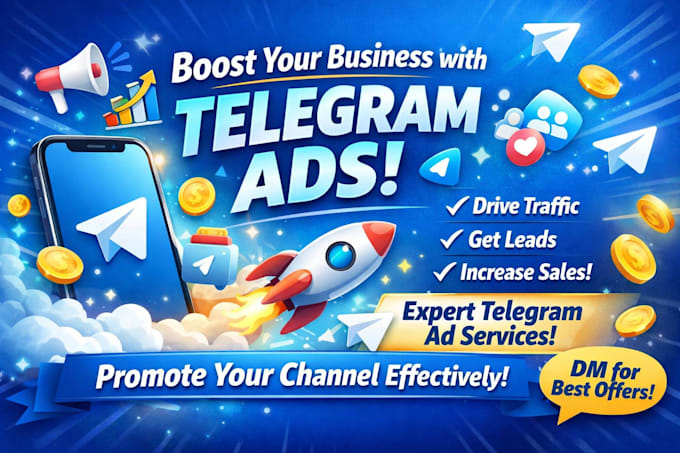 promote telegram channel and telegram ads