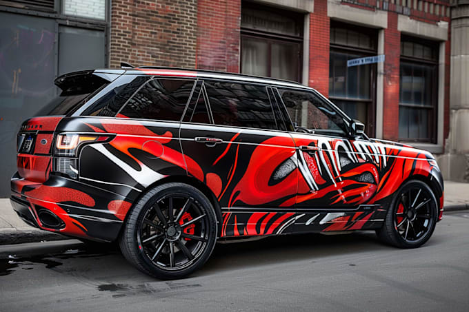 van wrap, vehicle wrap, car wrap design