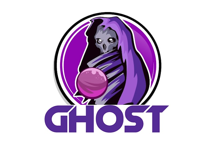 design a professional ghost logo