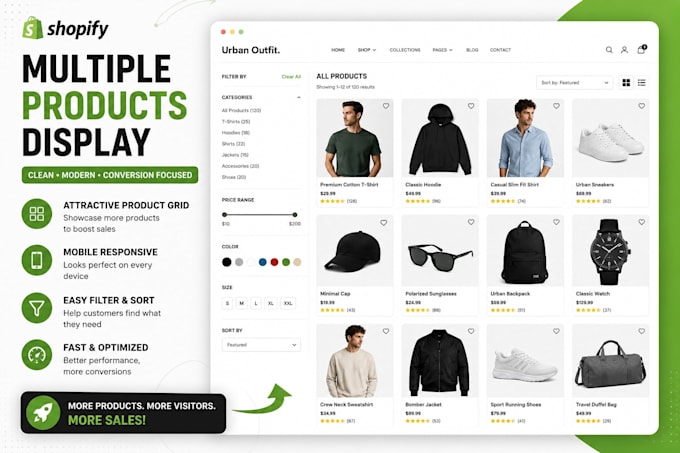 add products to your websites