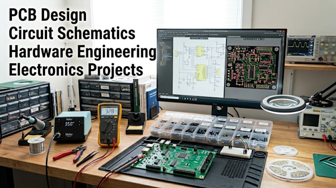 do pcb schematics, hardware design, electronics engineering pcb projects