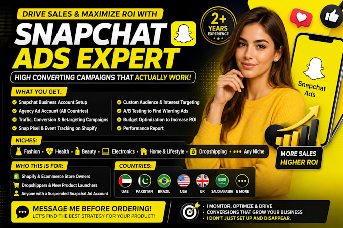 setup snapchat advertisement for ecommerce roi boost and maximize your sales