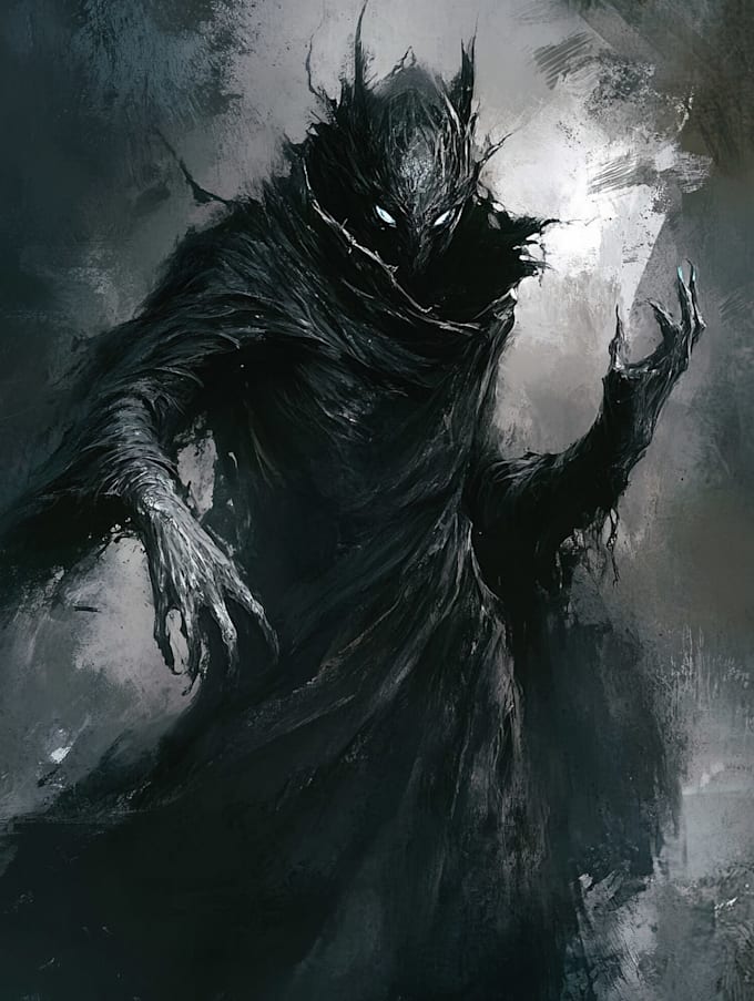 do horror character design