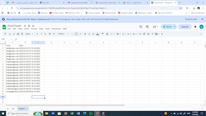 build an ai powered email auto reply automation using makecom