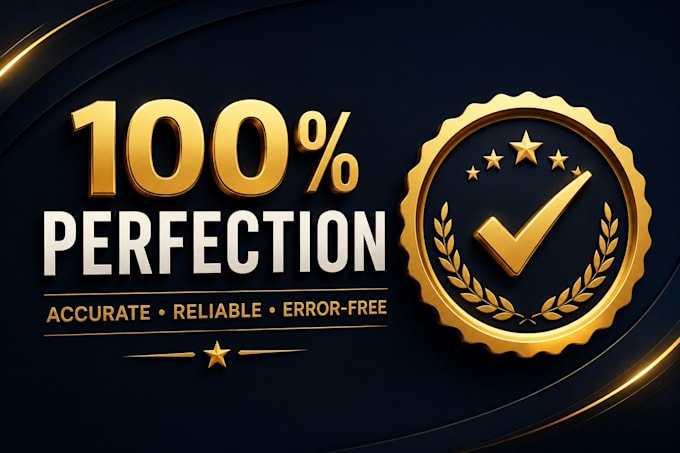 type anything for you with fast speed perfection and excellence