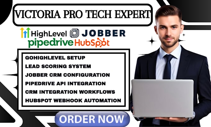 do gohighlevel pipedrive api hubspot webhook jobber lead scoring crm integration