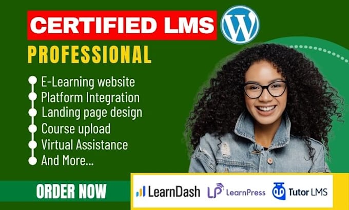 design wordpress lms learndash tutor lms learnpress course website course upload
