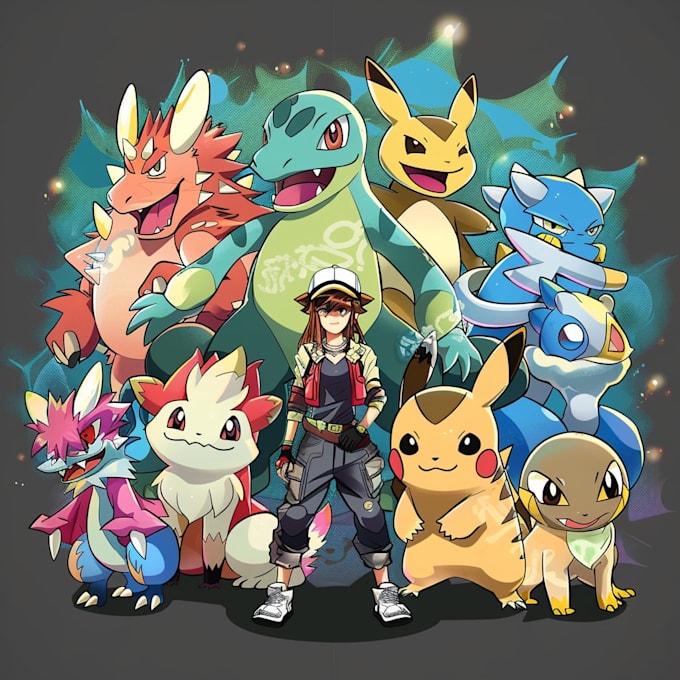 draw you with your pokemon team
